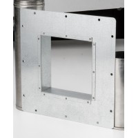 Supply Adapter, 8.5" Square, Electric Furnace