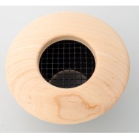 Round Supply Outlet, 2.5", Maple wood