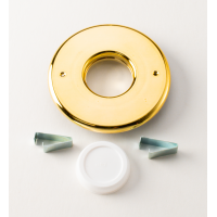 Round Supply Outlet, 2", Brass, TFS, 1/bx