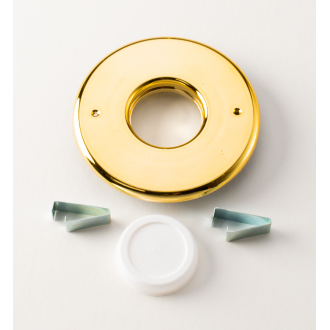 Round Supply Outlet, 2", Brass, TFS, 1/bx (UPC-56TB-BRS-1, Unico)