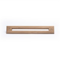 Slotted Outlet Face Plate, Wood, Cherry, UPC-67/68