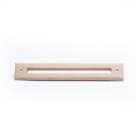 Slotted Outlet Face Plate, Wood, Red Oak, UPC-67/68