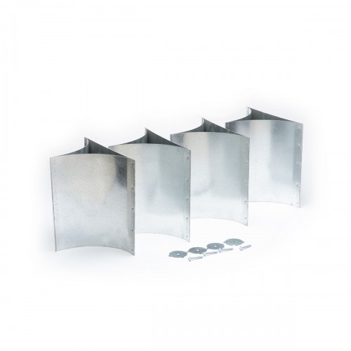 Square Duct Turning Vane, 9.5" (UPC11095S4, Unico)