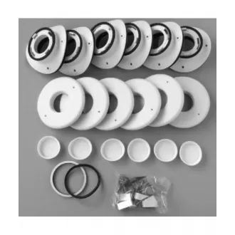 Install Kit, 2", Round Metal Plenum, TFS, (6pk)