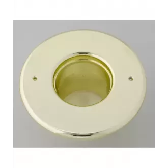Round Supply Outlet, 2.5", Brass plastic