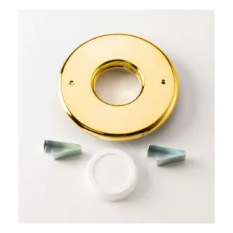 Round Supply Outlet, 2", Brass, TFS, 1/bx (UPC-56TB-BRS-1, Unico)