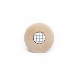 Round Supply Outlet, 2", Cherry wood, TFS, 1/bx (UPC-57T-C-1, Unico)