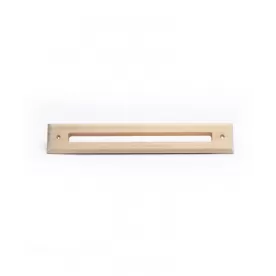 Unico A00297-003-K Slotted Outlet Face Plate, Wood, Knotty Pine, UPC-67/68
