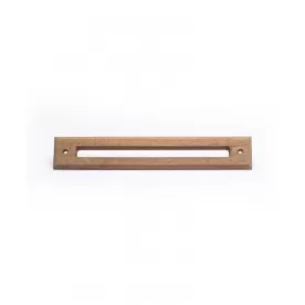 Unico A00297-003-MH Slotted Outlet Face Plate, Wood, Mahogany, UPC-67/68