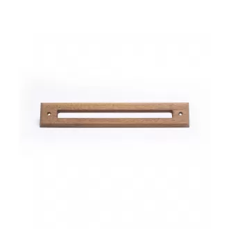 Slotted Outlet Face Plate, Wood, Mahogany, UPC-67/68