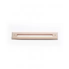 Unico A00297-003-RO Slotted Outlet Face Plate, Wood, Red Oak, UPC-67/68