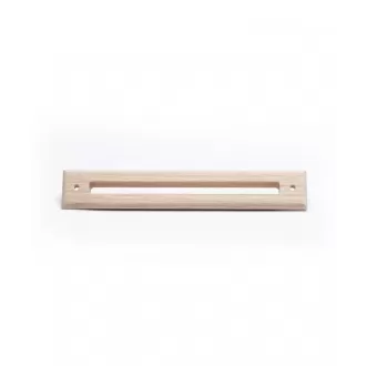 Slotted Outlet Face Plate, Wood, Red Oak, UPC-67/68 (A00297-003-RO, Unico)