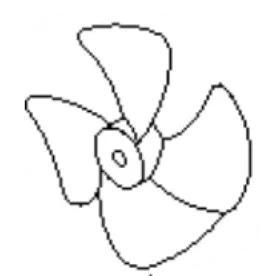 Unico A02083-001 Fan Blade, Outdoor, G065