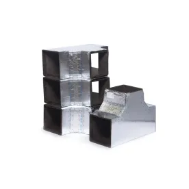 Unico UPC-16V-095S-4 Square Fiberglass Tee, 9.5